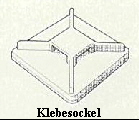 Klebesockel